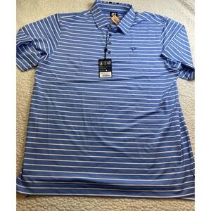 NWT FootJoy FJ Men's Polo Shirt - Golf - Short Sleeve - Ocean Reed Club XL $82